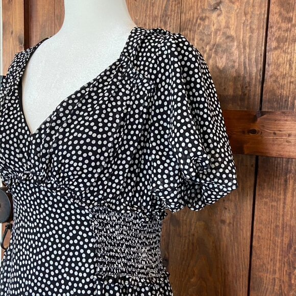 Max Studio Boho Cottage Core Maxi dress NWT - Picture 4 of 15